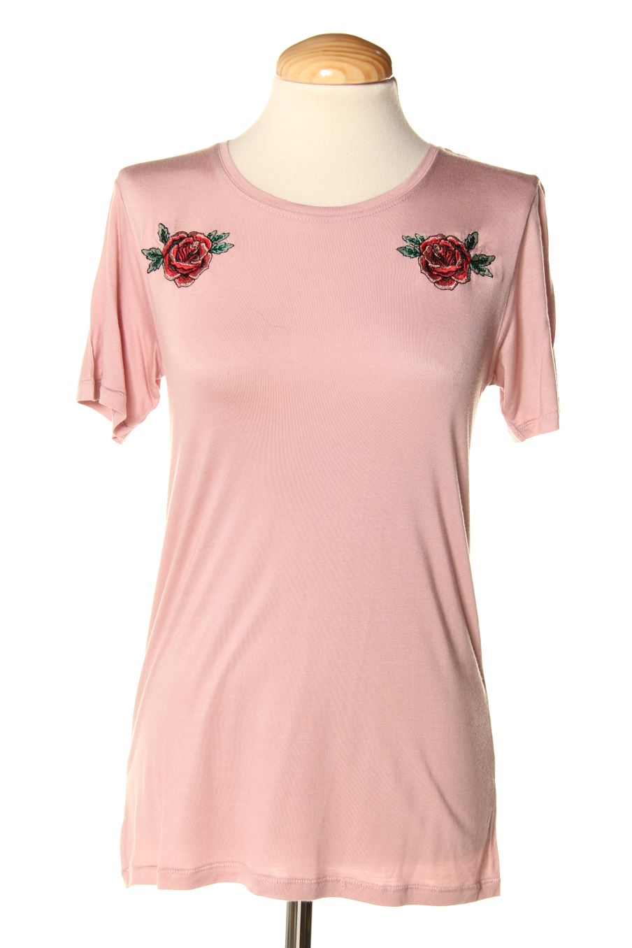 Camiseta de Stradivarius de la talla M, de color rosa