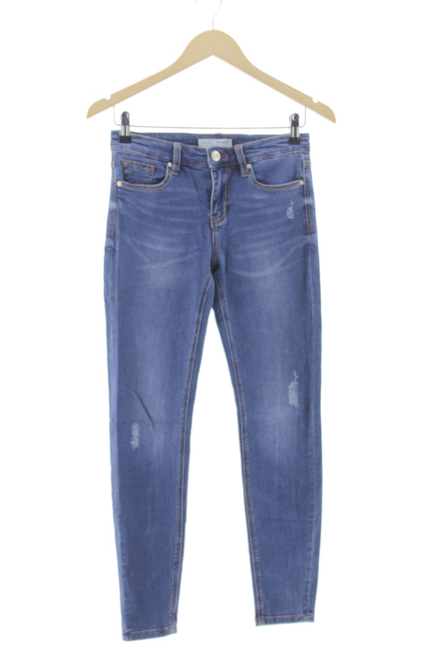 Jeans von Stradivarius Größe 36, Farbe Blau, aus Jeanskleidung für