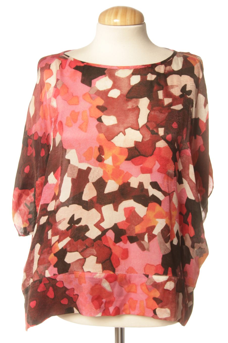 Blusa a maniche corte de Roberto Verino de la talla L, de color stampato