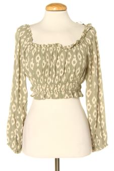 Blouse à manches longues XS Stradivarius