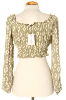 Blouse à manches longues XS Stradivarius