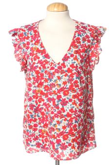 Blusa de manga corta M In april 1986