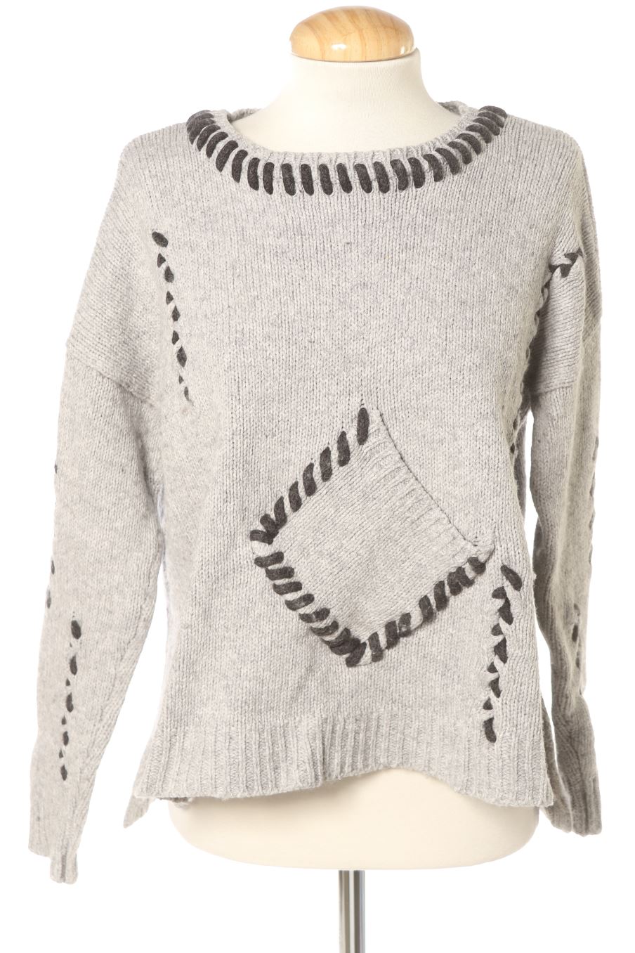 Pull Desigual de la taille S, de couleur gris