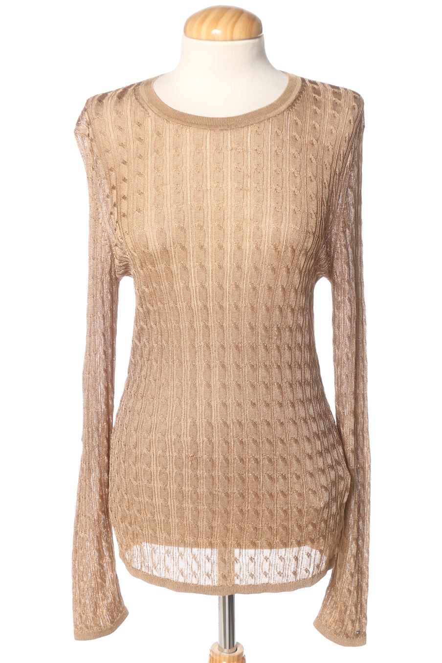 Pull Tommy Hilfiger de la taille L, de couleur marron