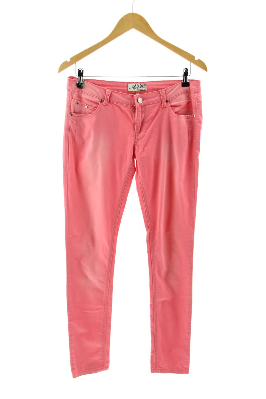 Jeans Mystic de la taille 38, de couleur rose de denim