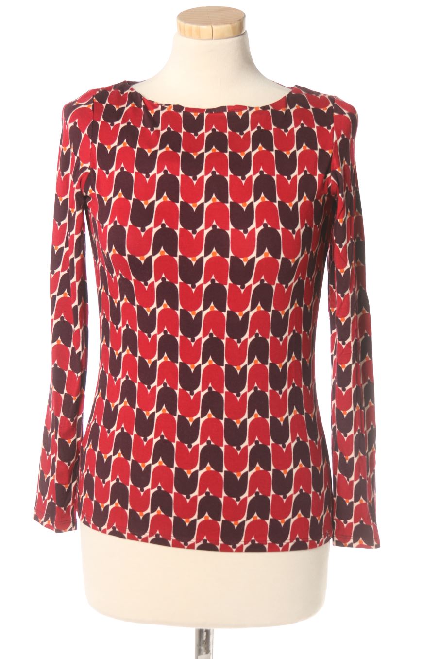 T-shirt à manches longues Surkana de la taille XS, de couleur imprimés
