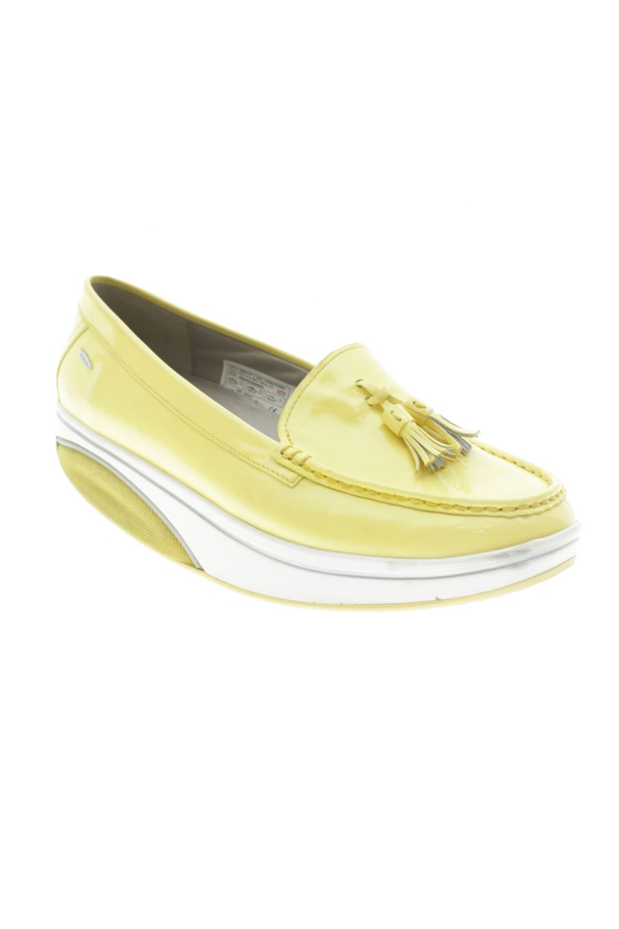 Zapatos planos de Mbt de la talla 37, de color amarillo de