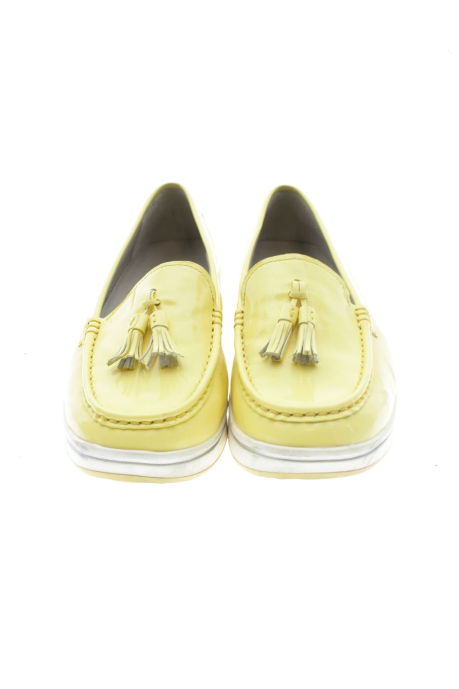 Zapatos planos de Mbt de la talla 37, de color amarillo de