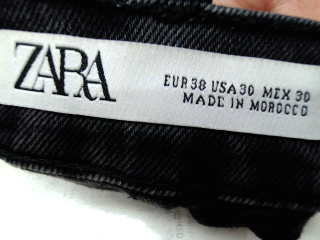 Jeans de Zara de la talla 38