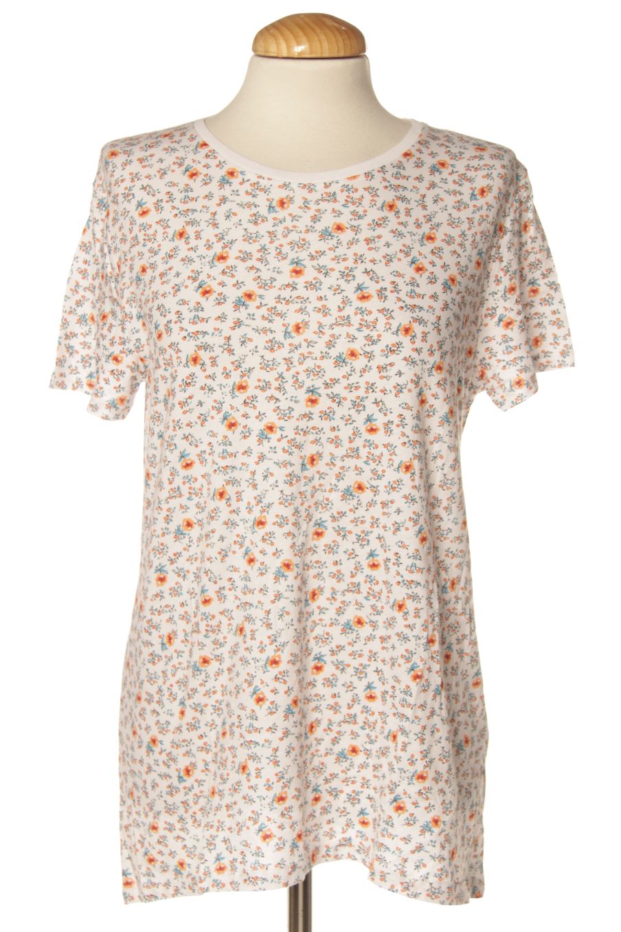 T-shirt Zara de la taille S, de couleur fleurs