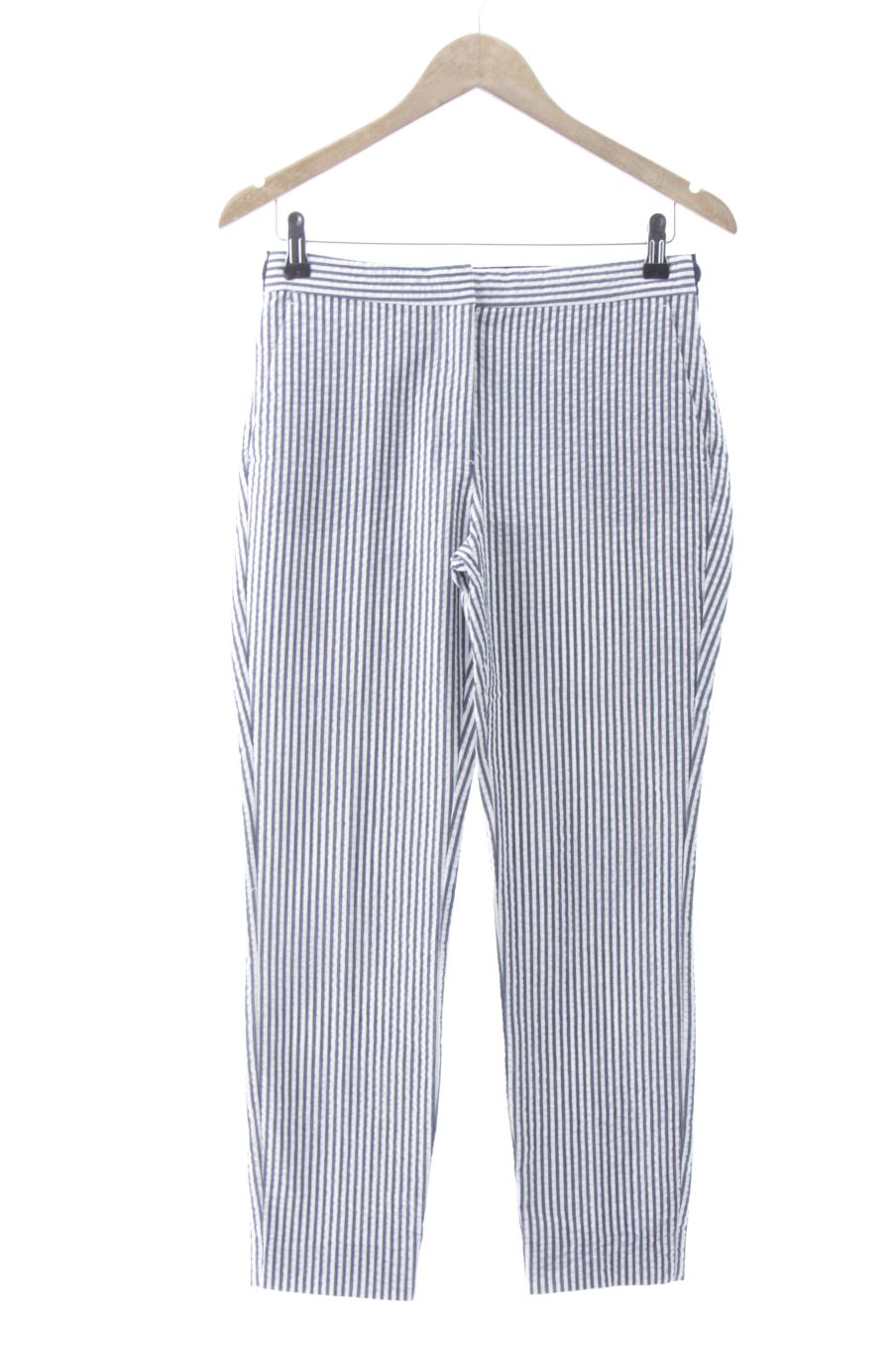 Pantaloni casual de Zara de la talla S, de color righe