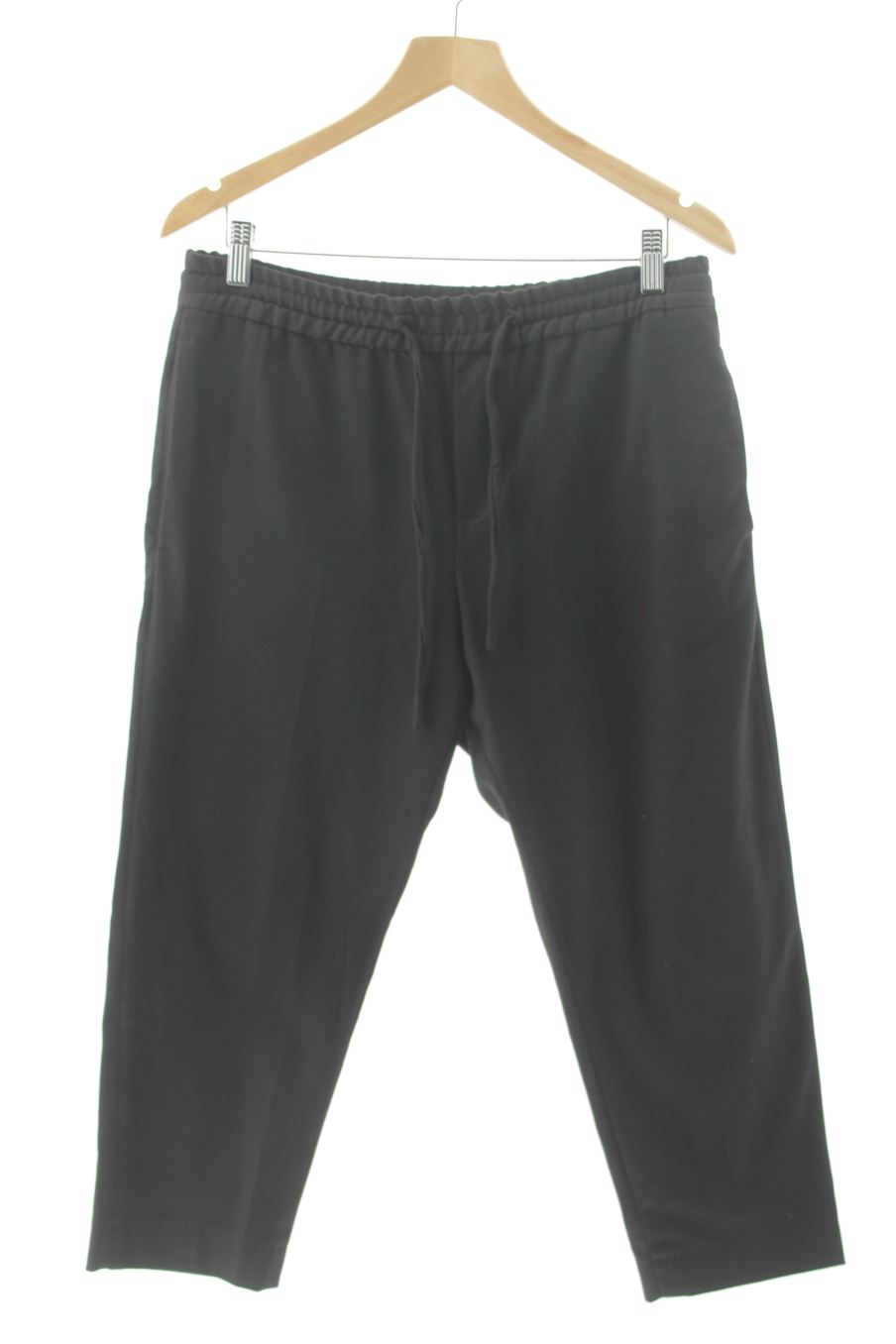 Pantalon Casual Zara de la taille M, de couleur noir