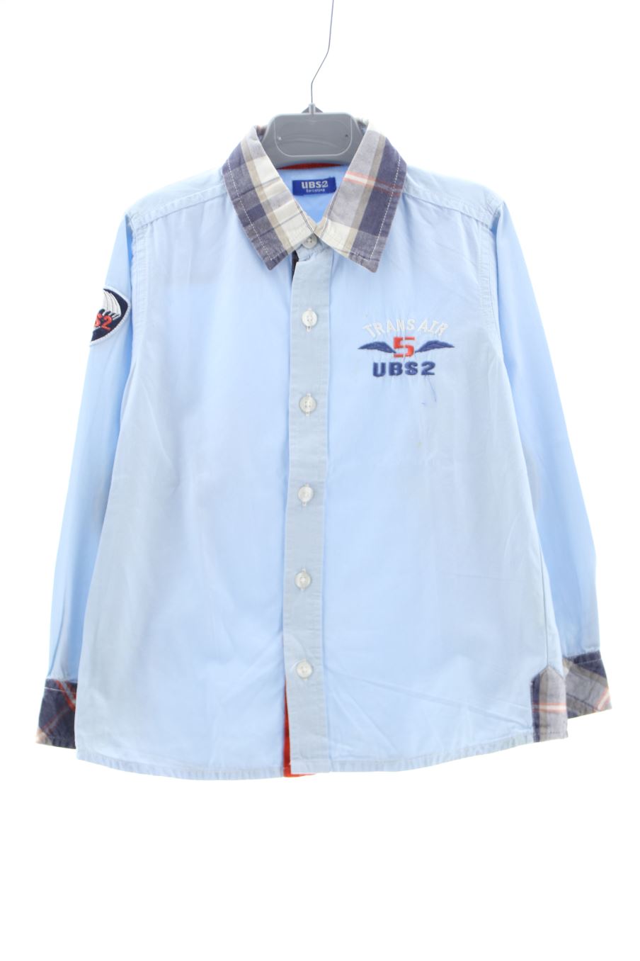 Chemise manches longues UBS2 de la taille 4 ans de seconde main