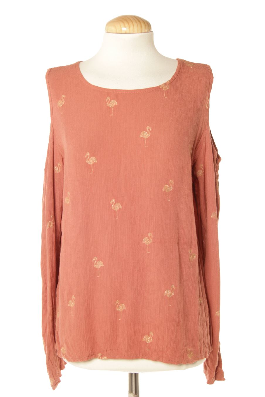 Blouse à manches longues New collection de la taille S, de couleur rose