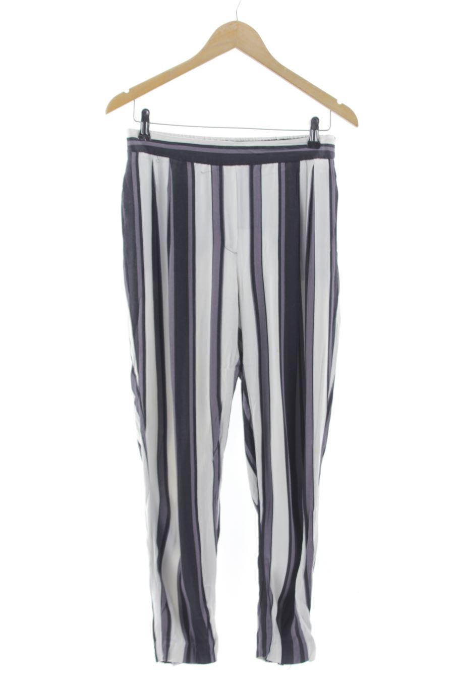 Pantalón de Zara de la talla S, de color rayas