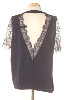 Blouse à manches courtes S YAS