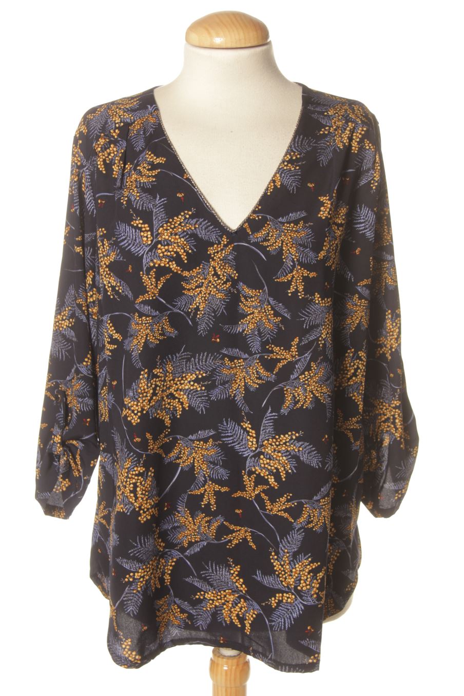 Blouse à manches longues Lola Jones de la taille M, de couleur imprimés