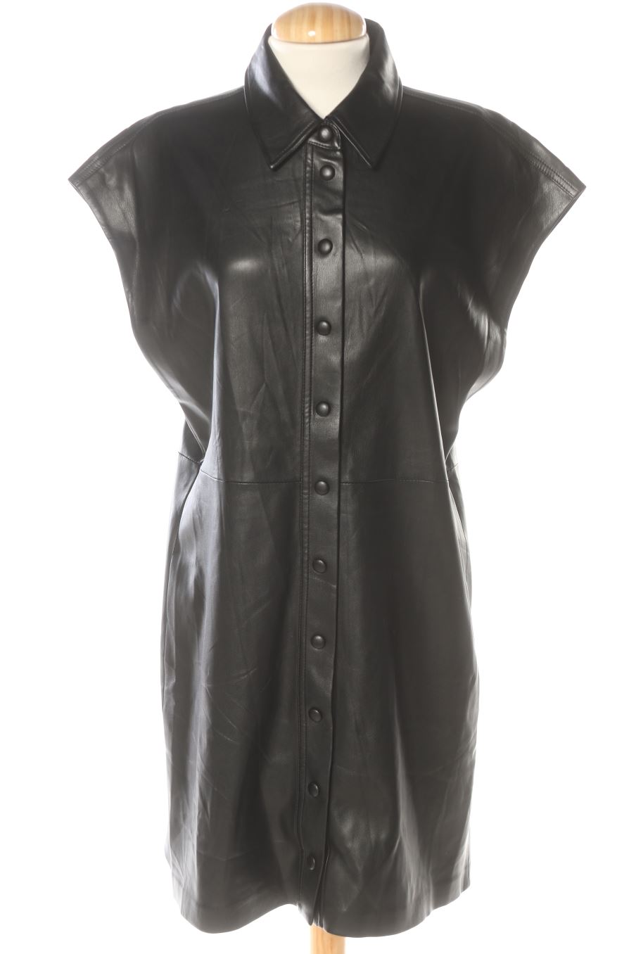 Robe casual Mango de la taille M, de couleur noir de synthétique