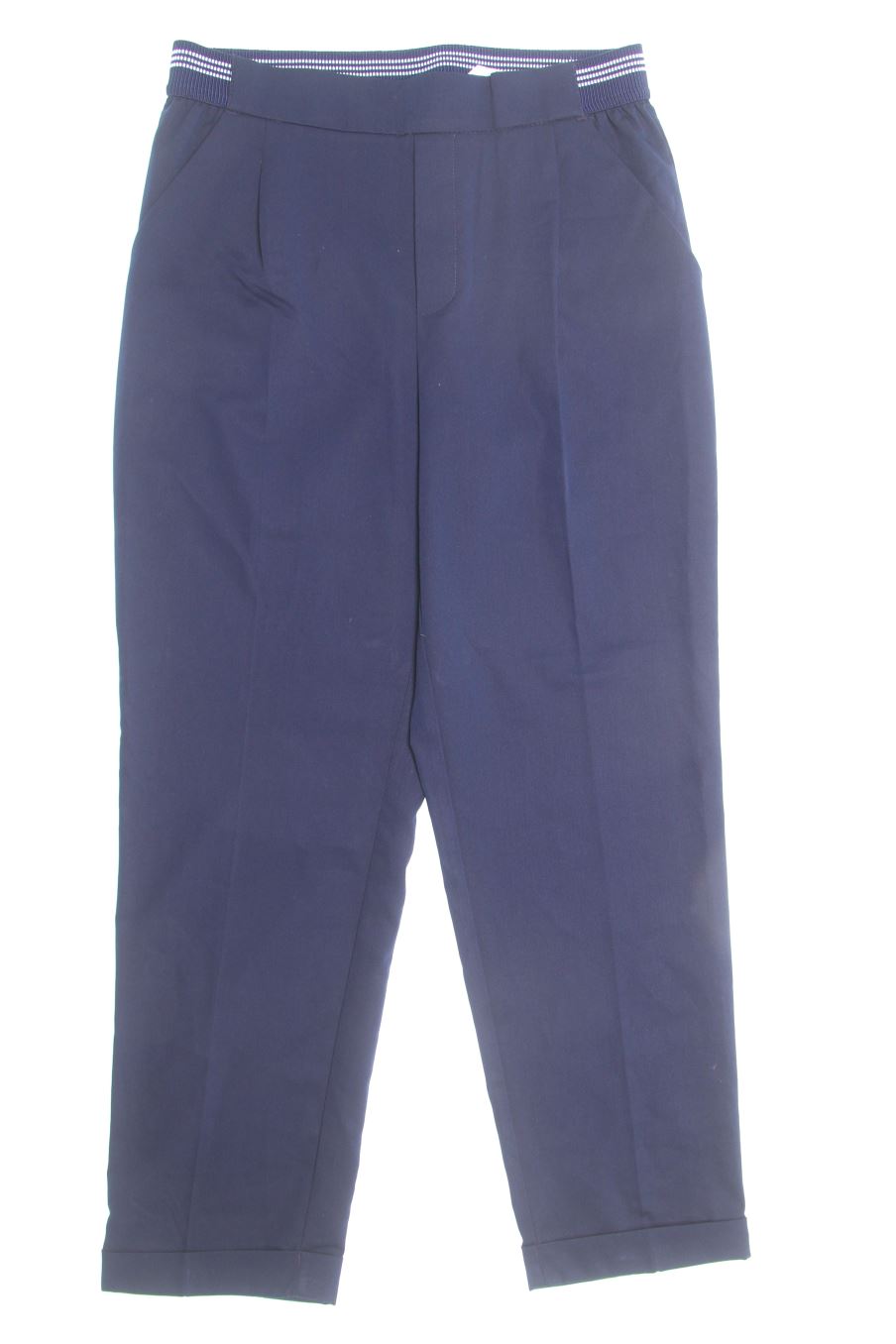 Pantalon Trafaluc de la taille S, de couleur bleu marine