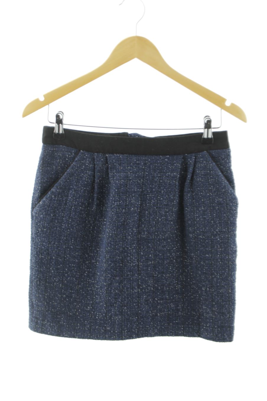 Jupe Camaieu de la taille 36, de couleur bleu marine