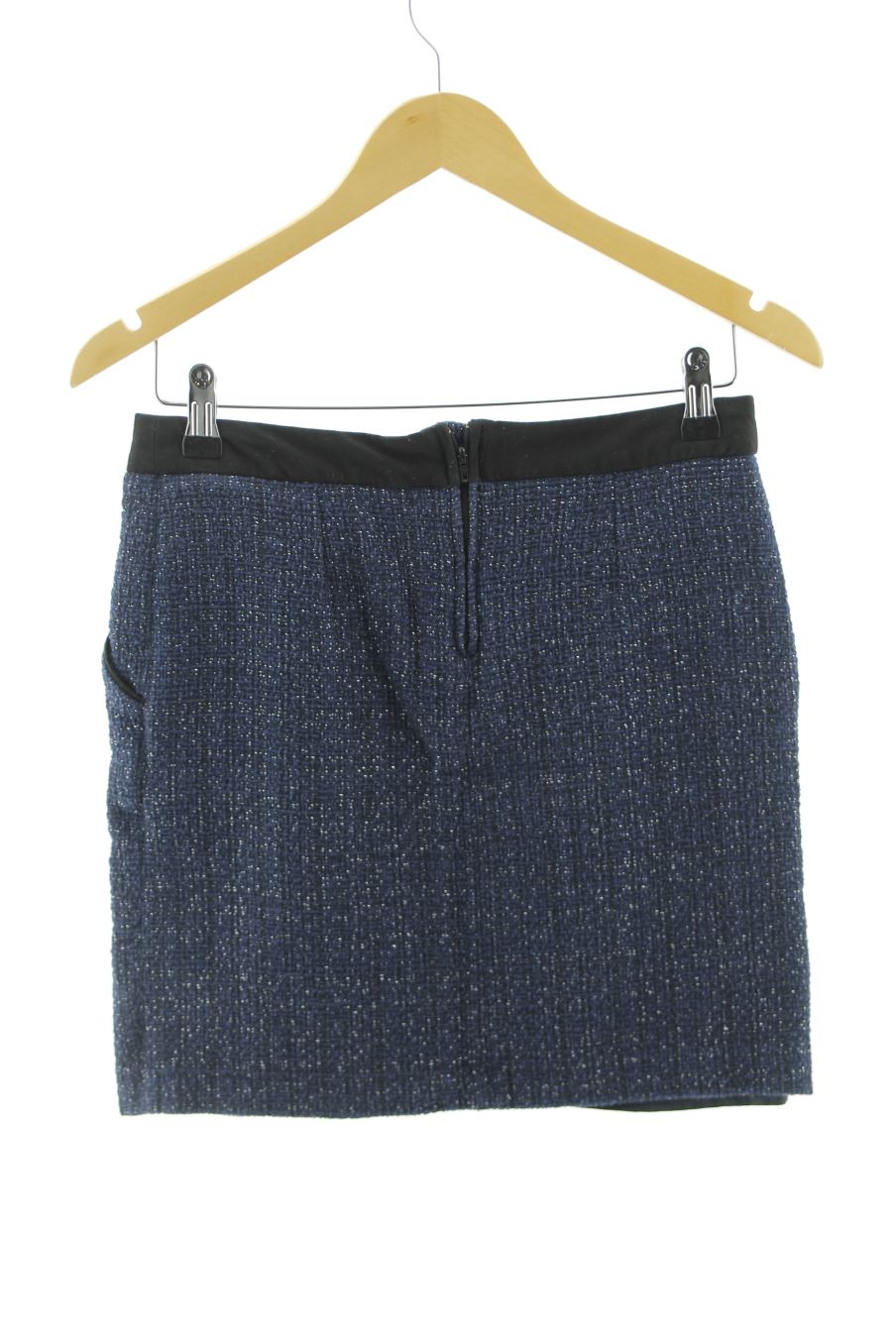 Jupe Camaieu de la taille 36, de couleur bleu marine