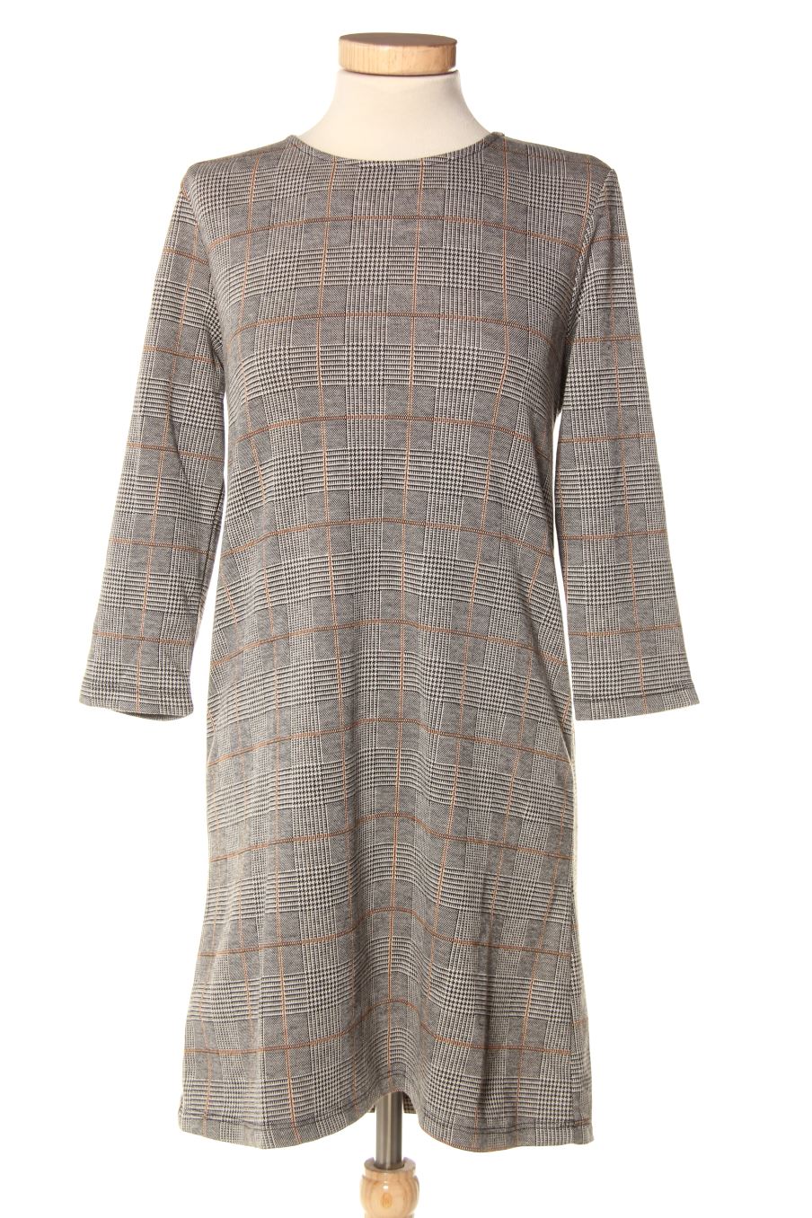 Vestito casual de Stradivarius de la talla M, de color quadri