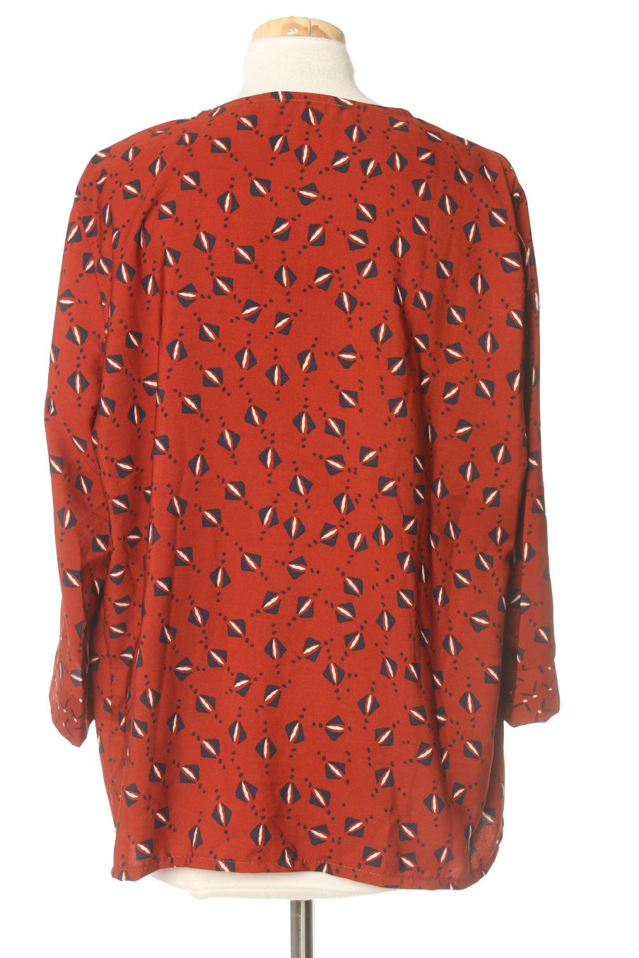 Blouse à manches longues Promod de la taille M, de couleur marron