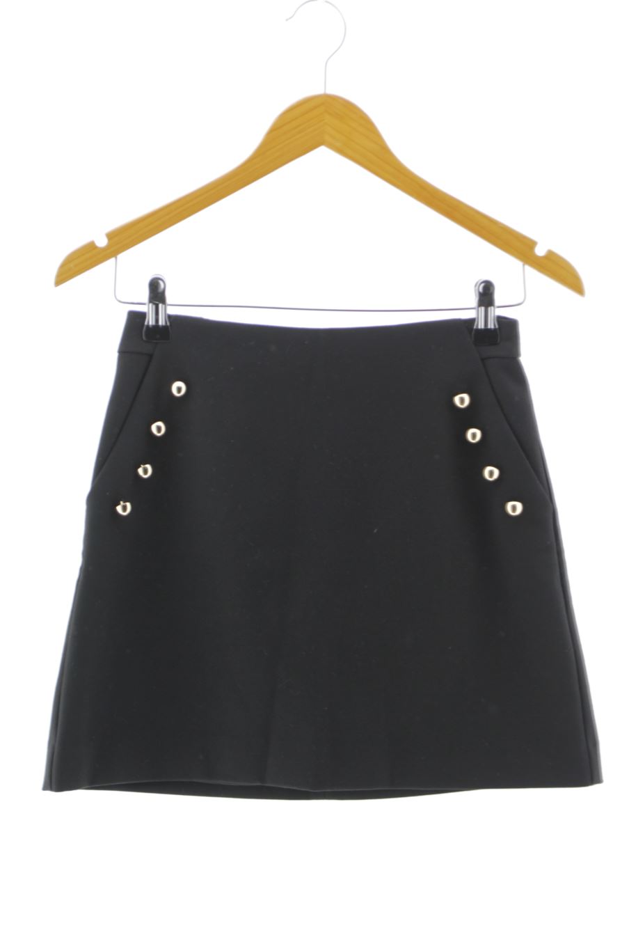 Jupe Mango de la taille XS, de couleur noir