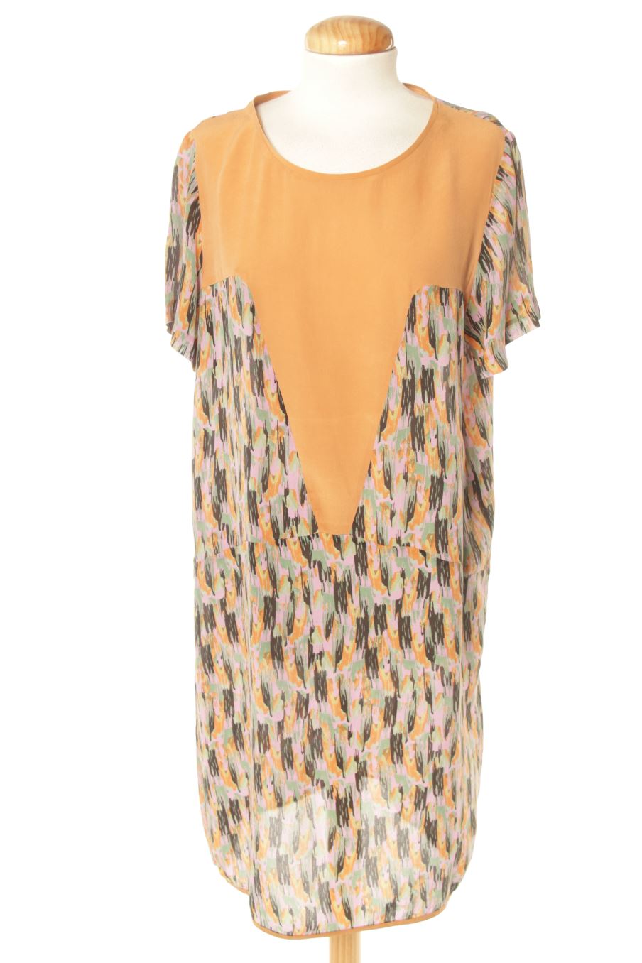 Robe casual BIMBA Y LOLA de la taille M, de couleur imprimés de soie