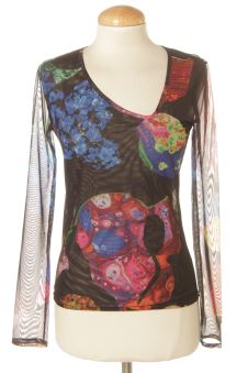 Maglietta a maniche lunghe M Desigual, foto 1 di 2