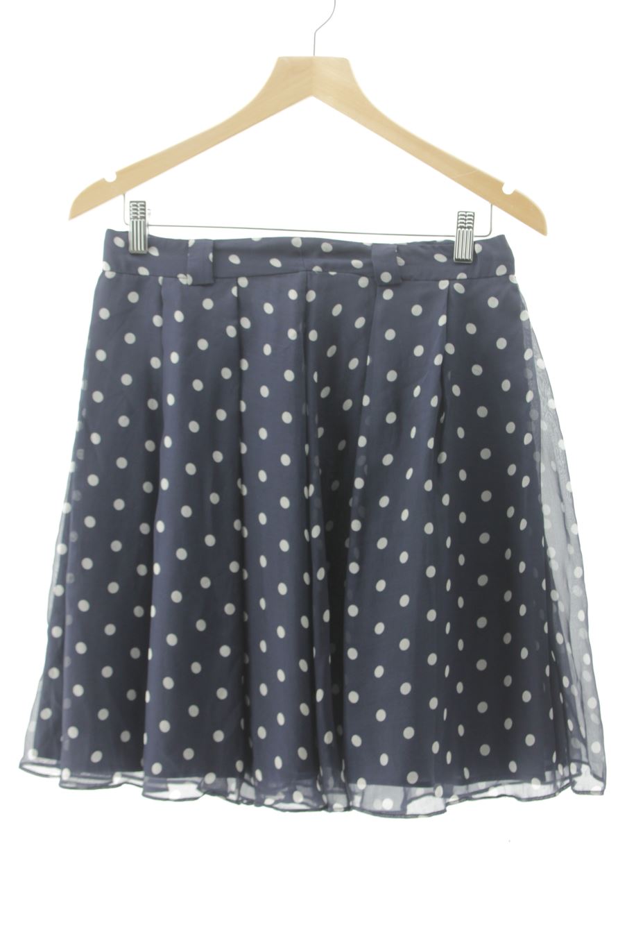 Jupe Massimo Dutti de la taille 38, de couleur bleu marine