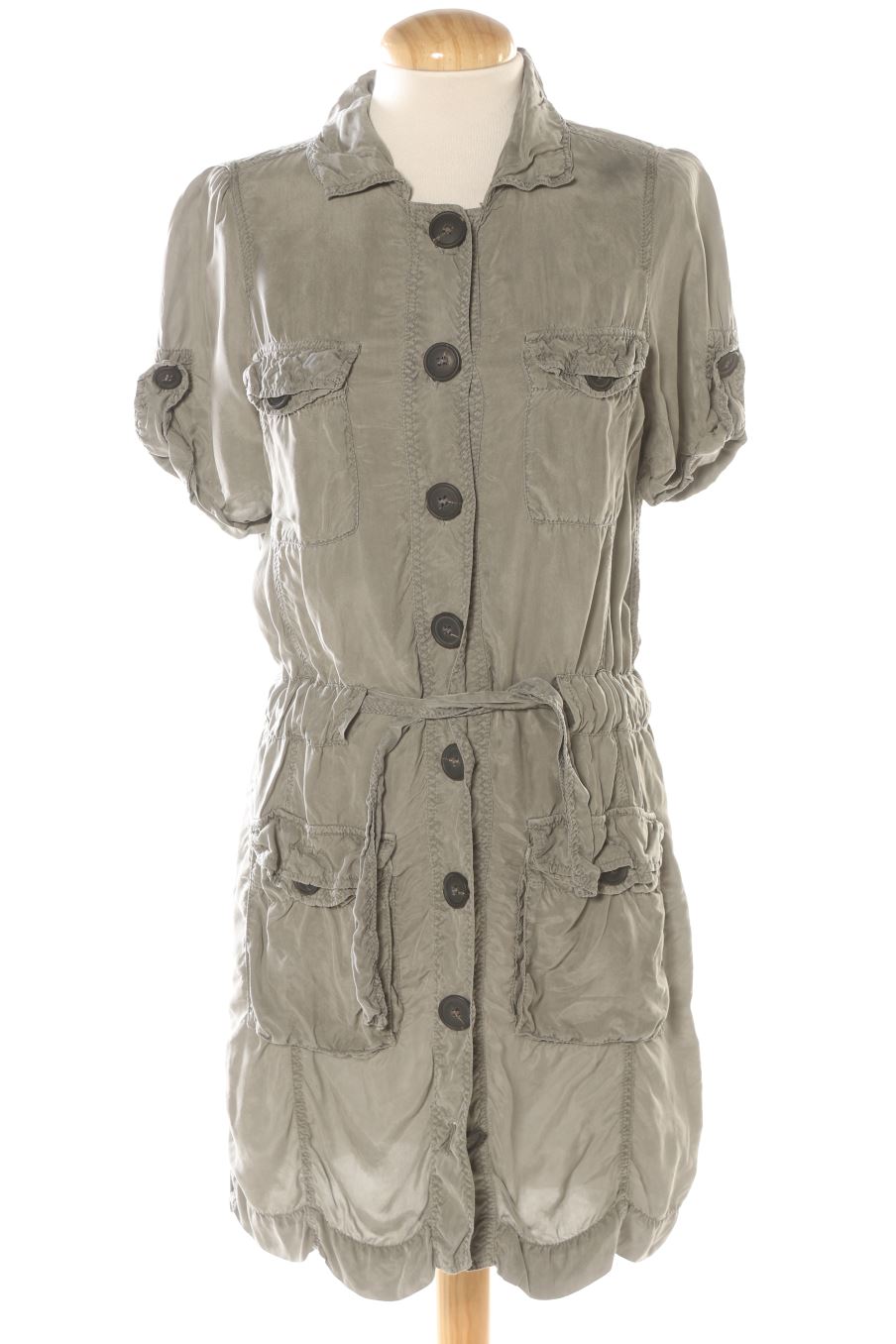 Robe casual Comptoir des Cotonniers de la taille 36, de couleur gris