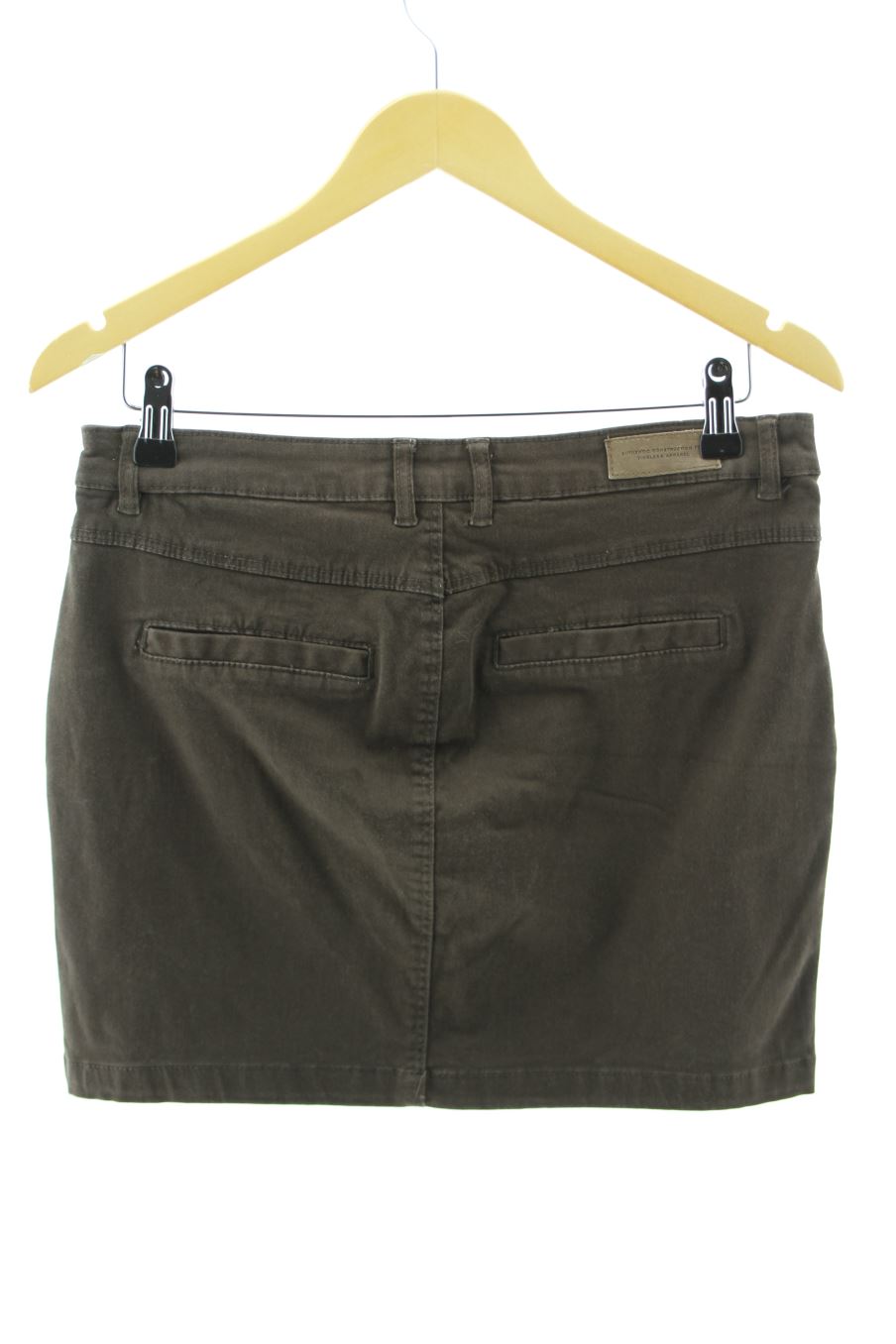 Falda de H&M de la talla 38, de color marrón