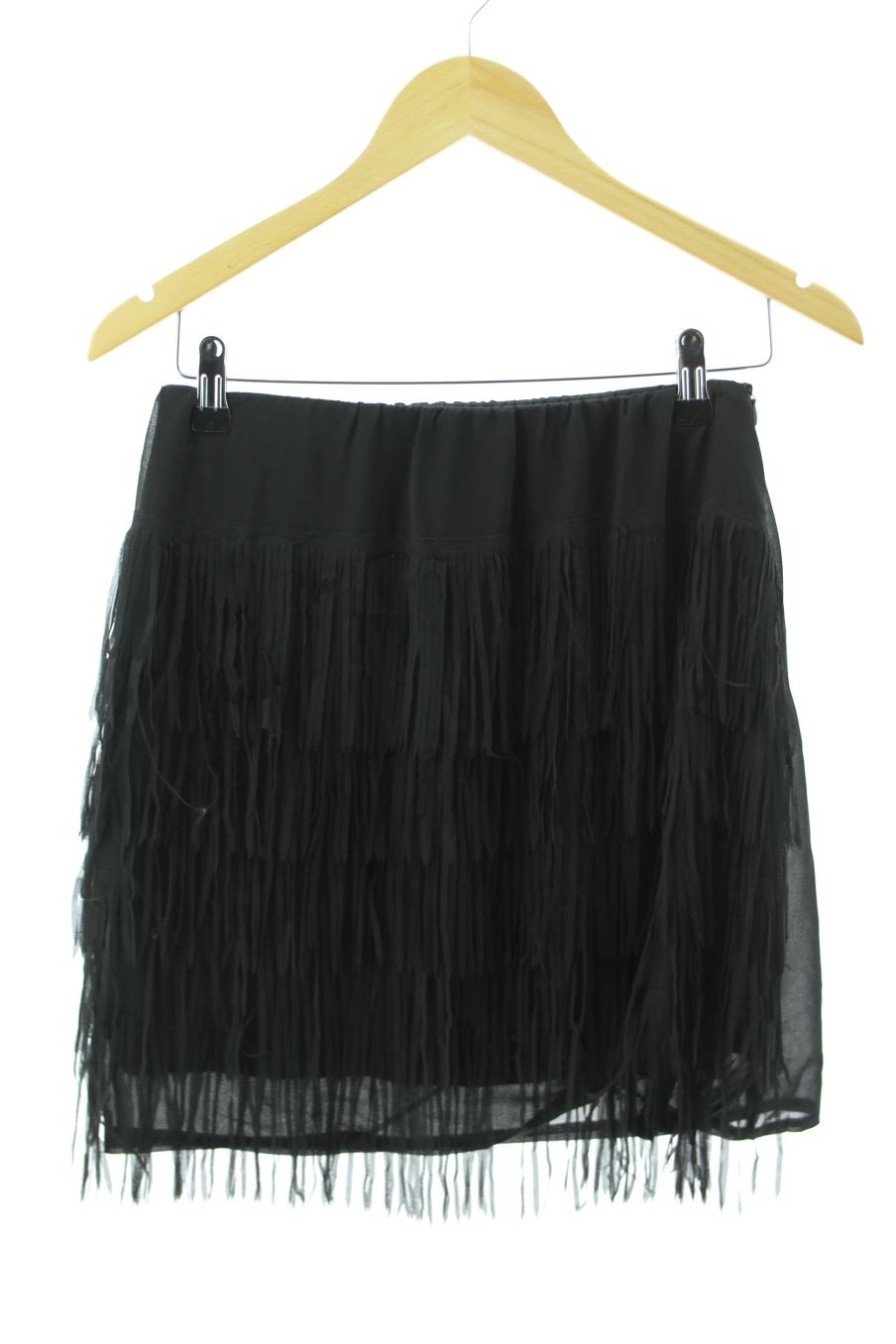 Falda de Luisa J&J de la talla M, de color negro