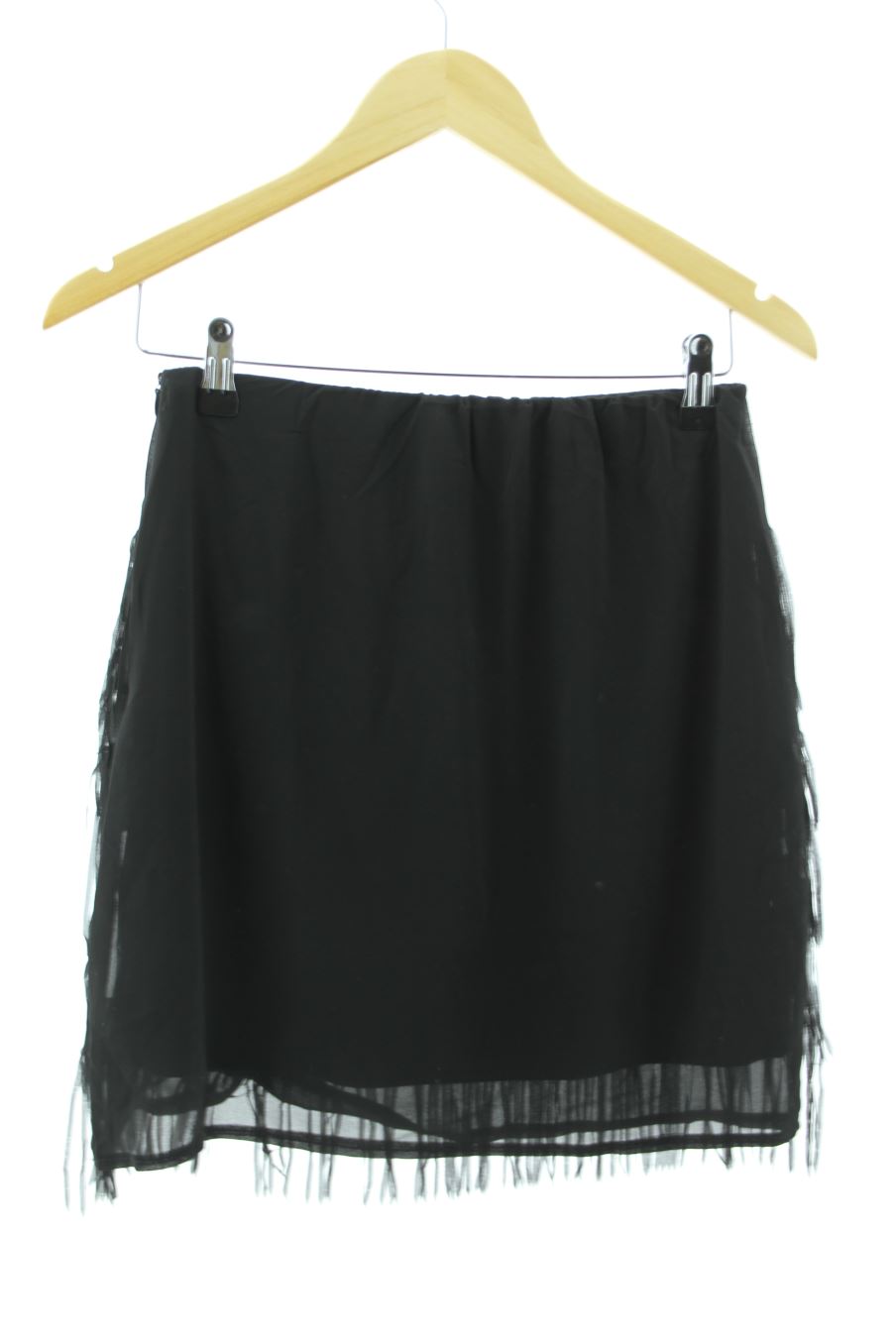 Falda de Luisa J&J de la talla M, de color negro