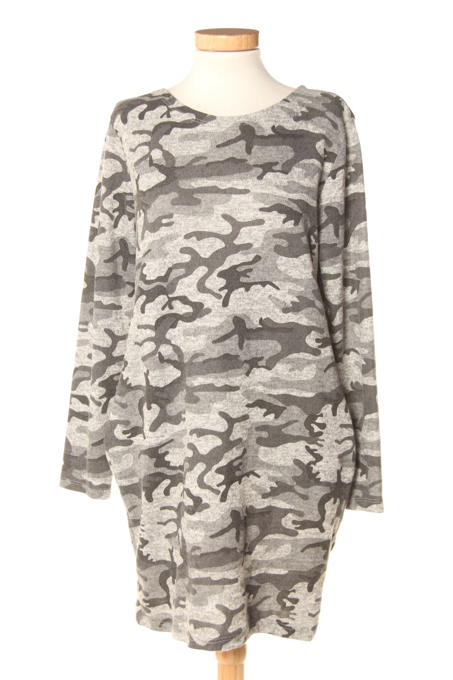 Robe casual Made in italy de la taille S, de couleur gris