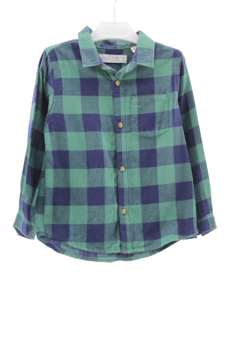 Camisa de manga larga de Zara de la talla 3 años de segunda mano