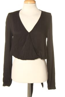 Blusa de manga larga XS Stradivarius, foto 1 de 2