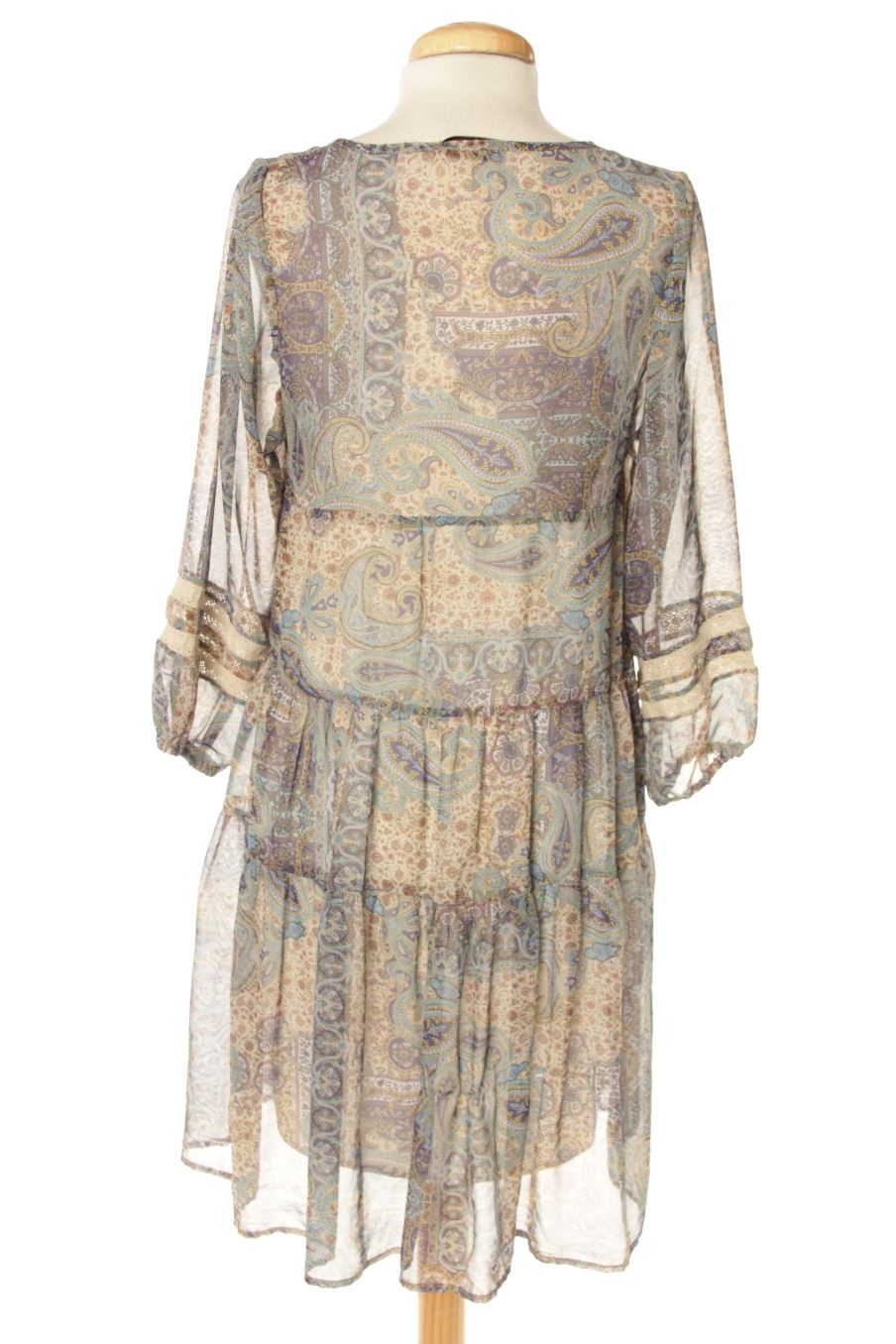 Robe casual Pull & Bear de la taille S, de couleur imprimés