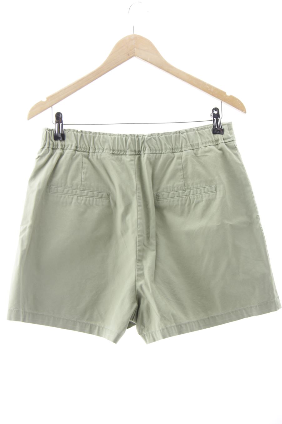 Shorts Zara de la taille M, de couleur vert