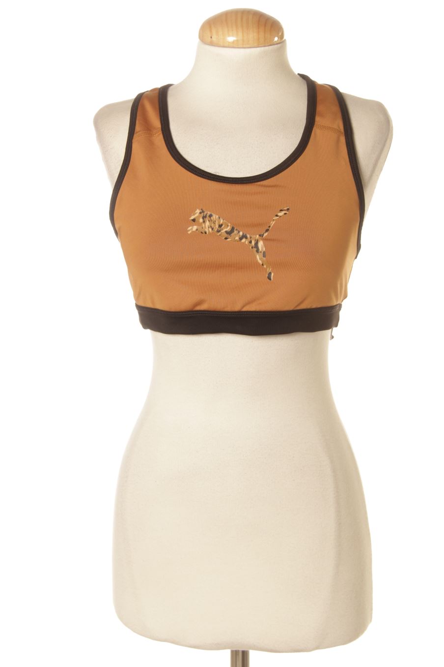 Aufwändiges Top von Puma Größe M, Farbe Braun, für