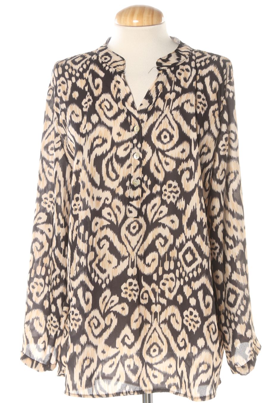 Blusa de manga larga de Made in italy de la talla XL, de color estampado