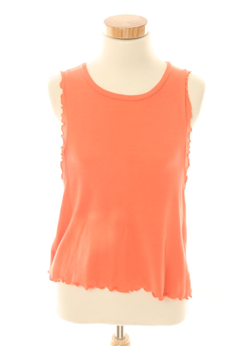 Camiseta sin mangas de Mango de la talla S, de color coral
