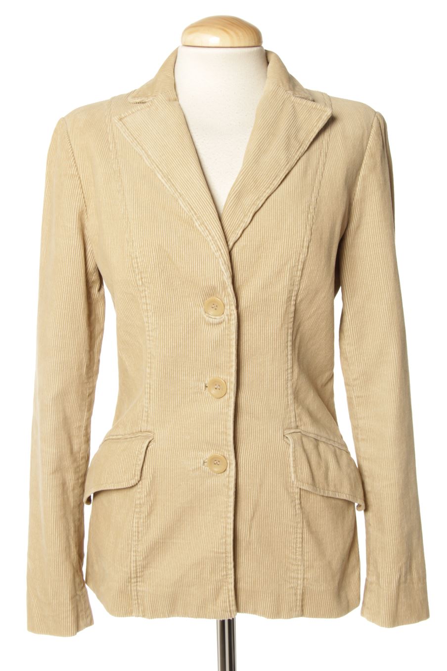 Blazer Zara de la taille S, de couleur beige