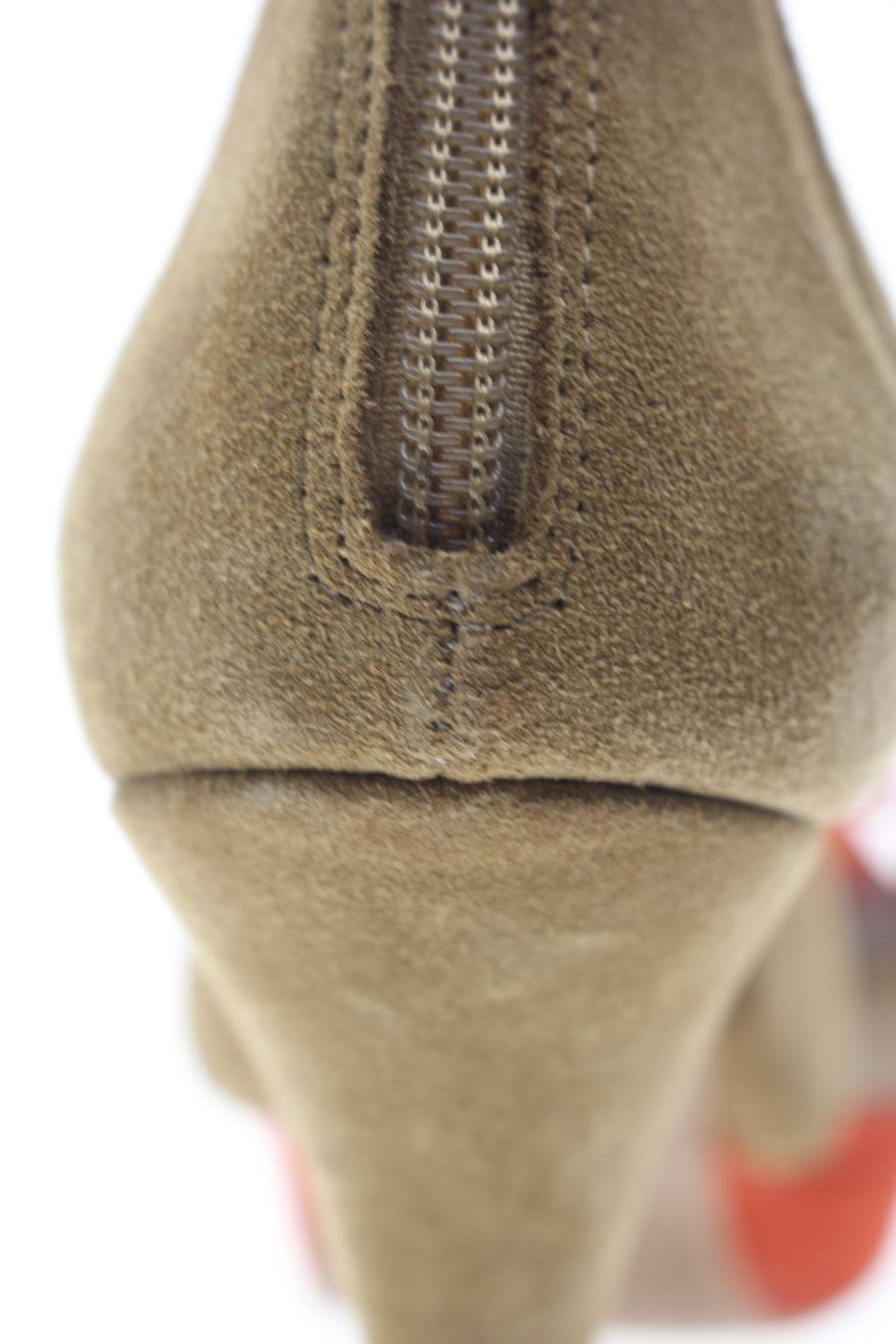 Sandalias tacon de Stradivarius de la talla 37, de color marrón de