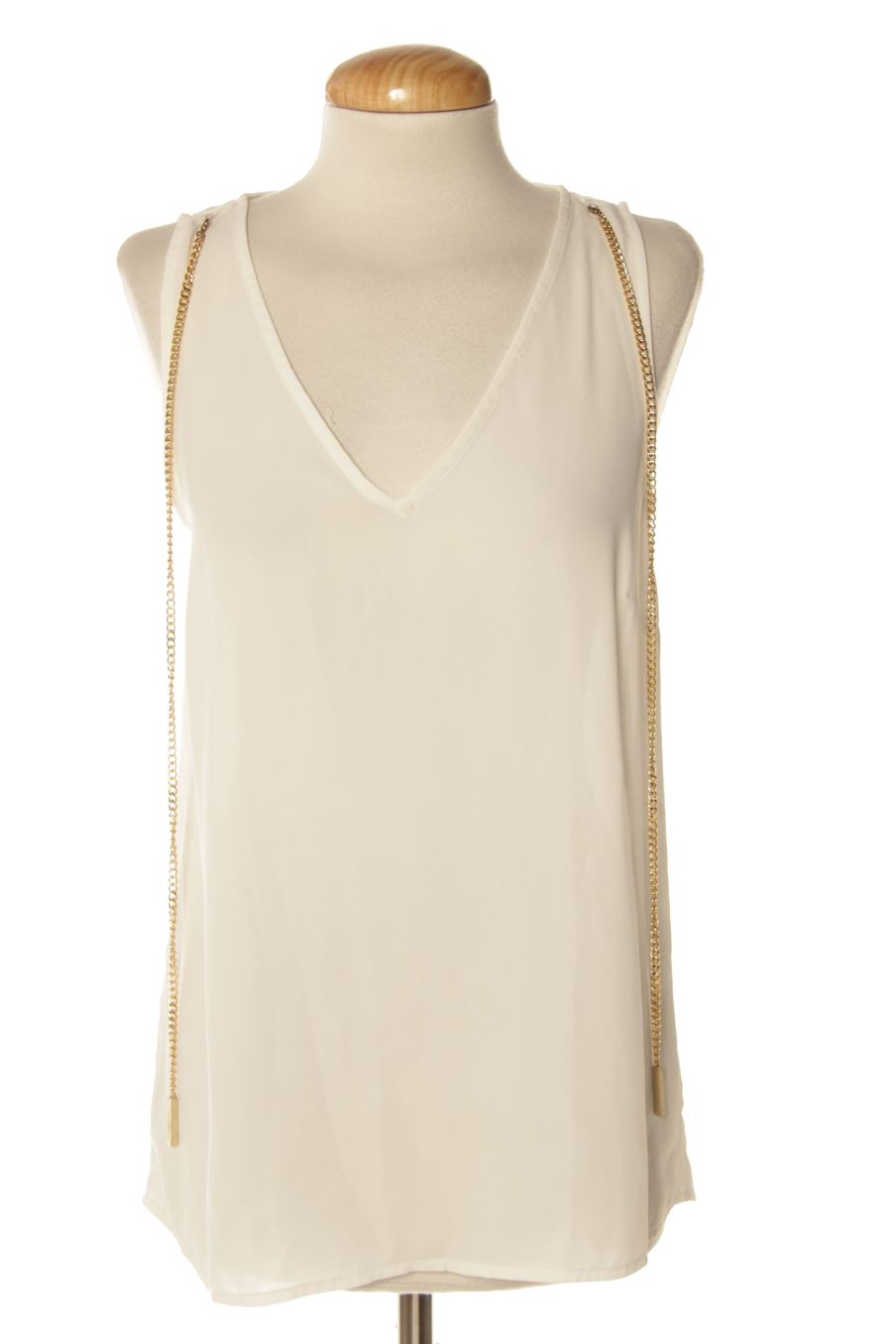 Aufwändiges Top von ANNA FIELD Größe S, Farbe Weiss, für