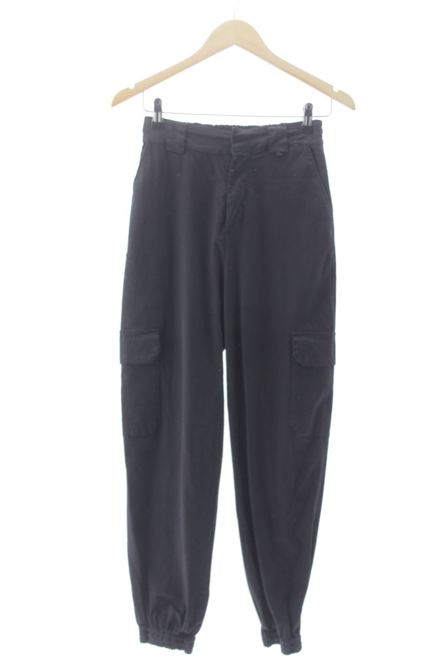Pantalon Casual Pull & Bear de la taille M, de couleur noir