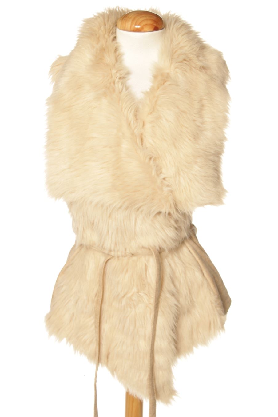 Chaleco de abrigo de Derhy de la talla L, de color beige