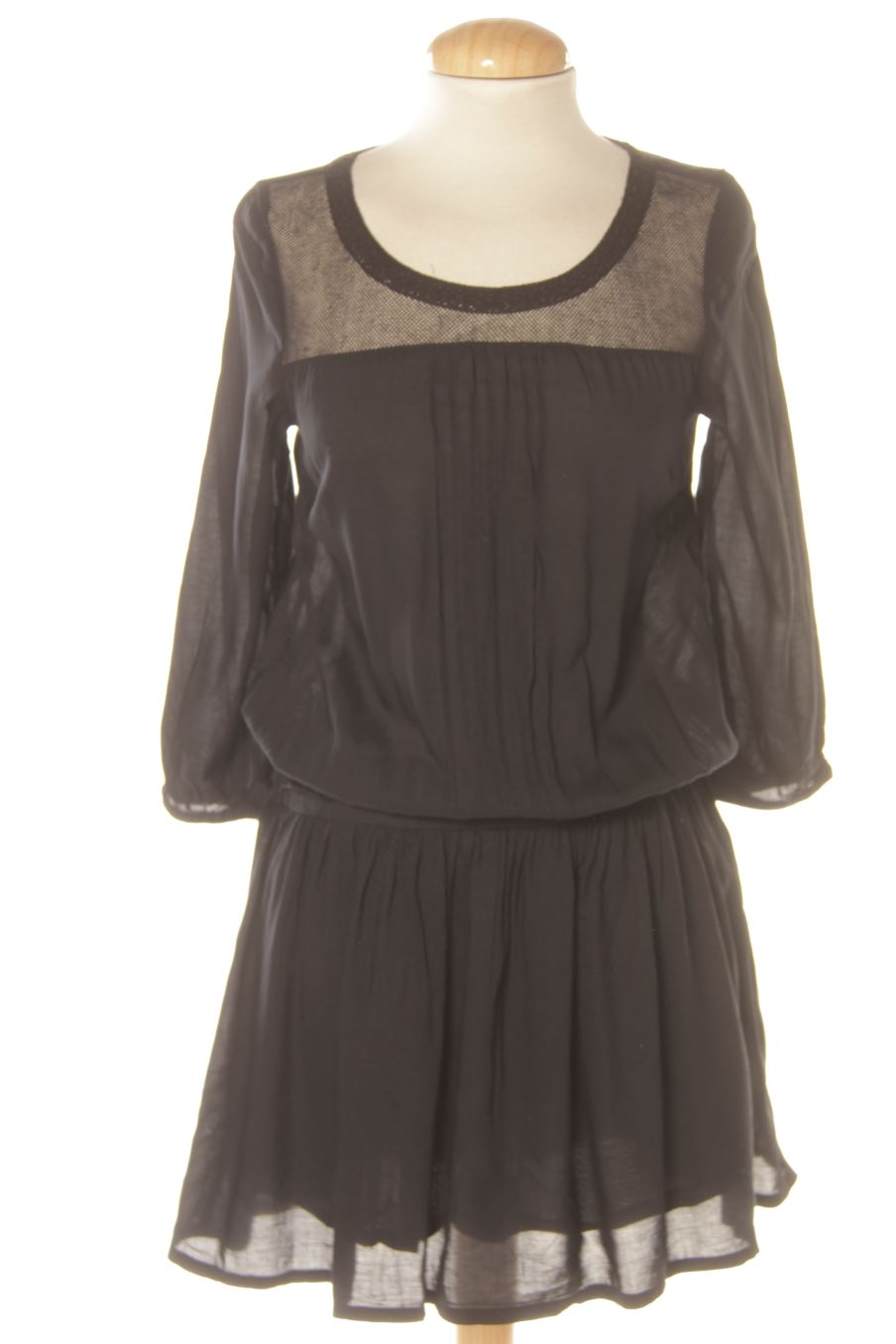 Einfaches Kleid von Springfield Größe 34, Farbe Schwarz, für