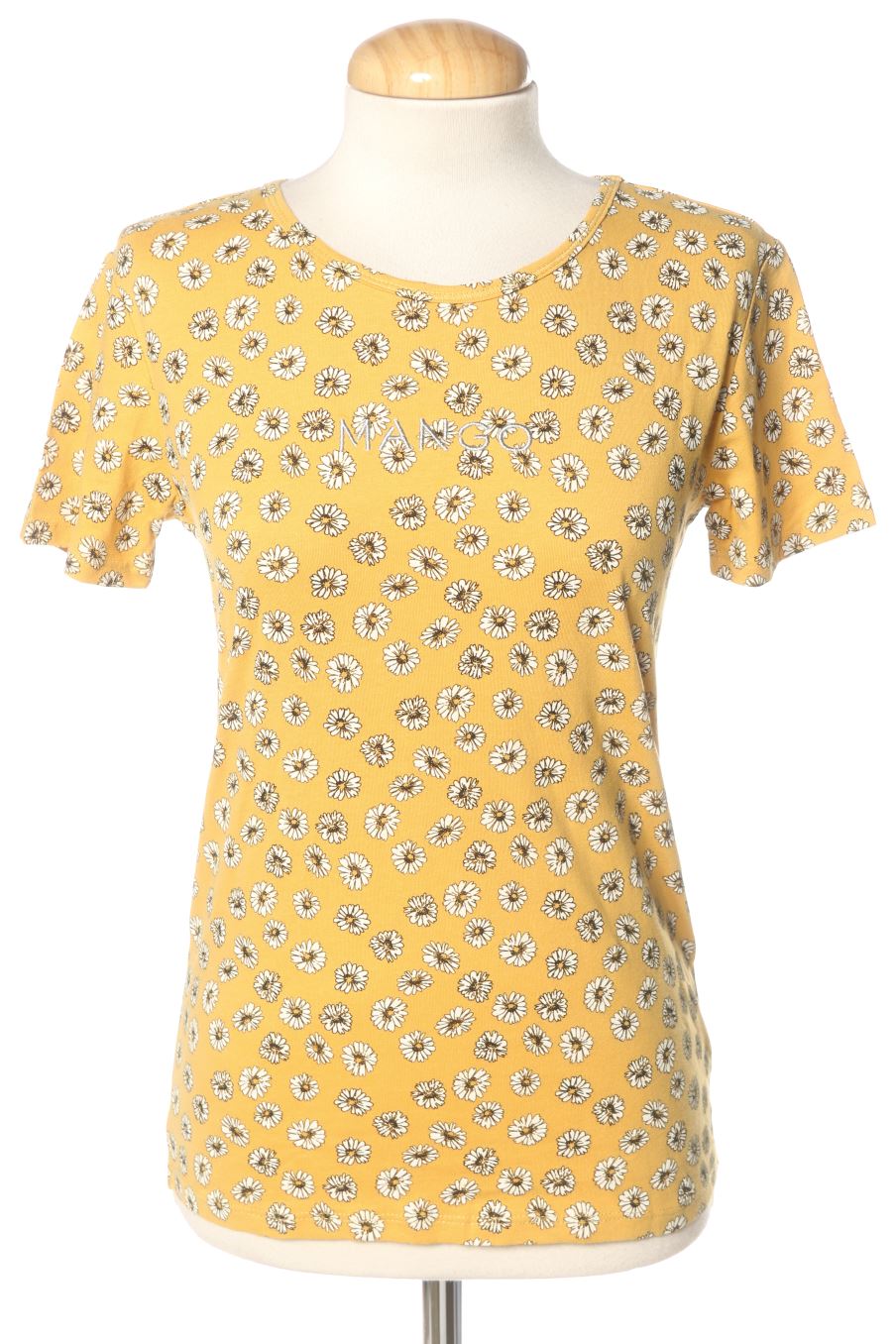 T-Shirt von Mango Größe M, Farbe Aufdruck, für